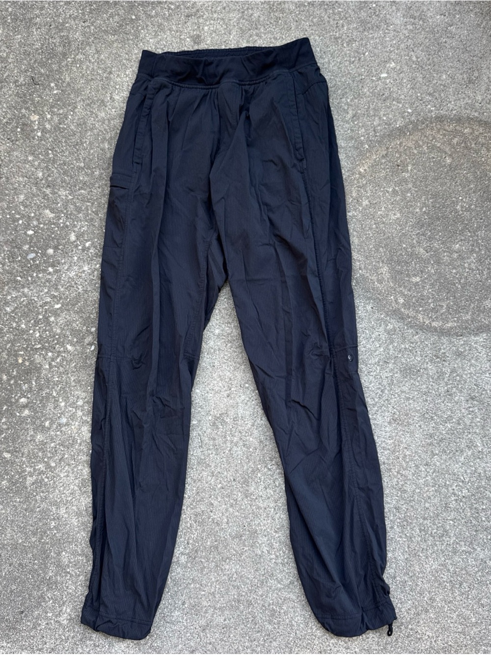 Lululemon Jogger Pants Mens Medium Black ABC Performance Stretch Active Running